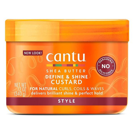 Cantu Shea Butter For Natural Hair Define And Shine Custard 12oz