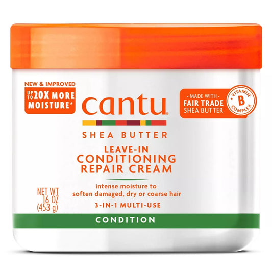 Cantu Shea Butter Leave-In Conditioning Repair Hair Cream 16oz