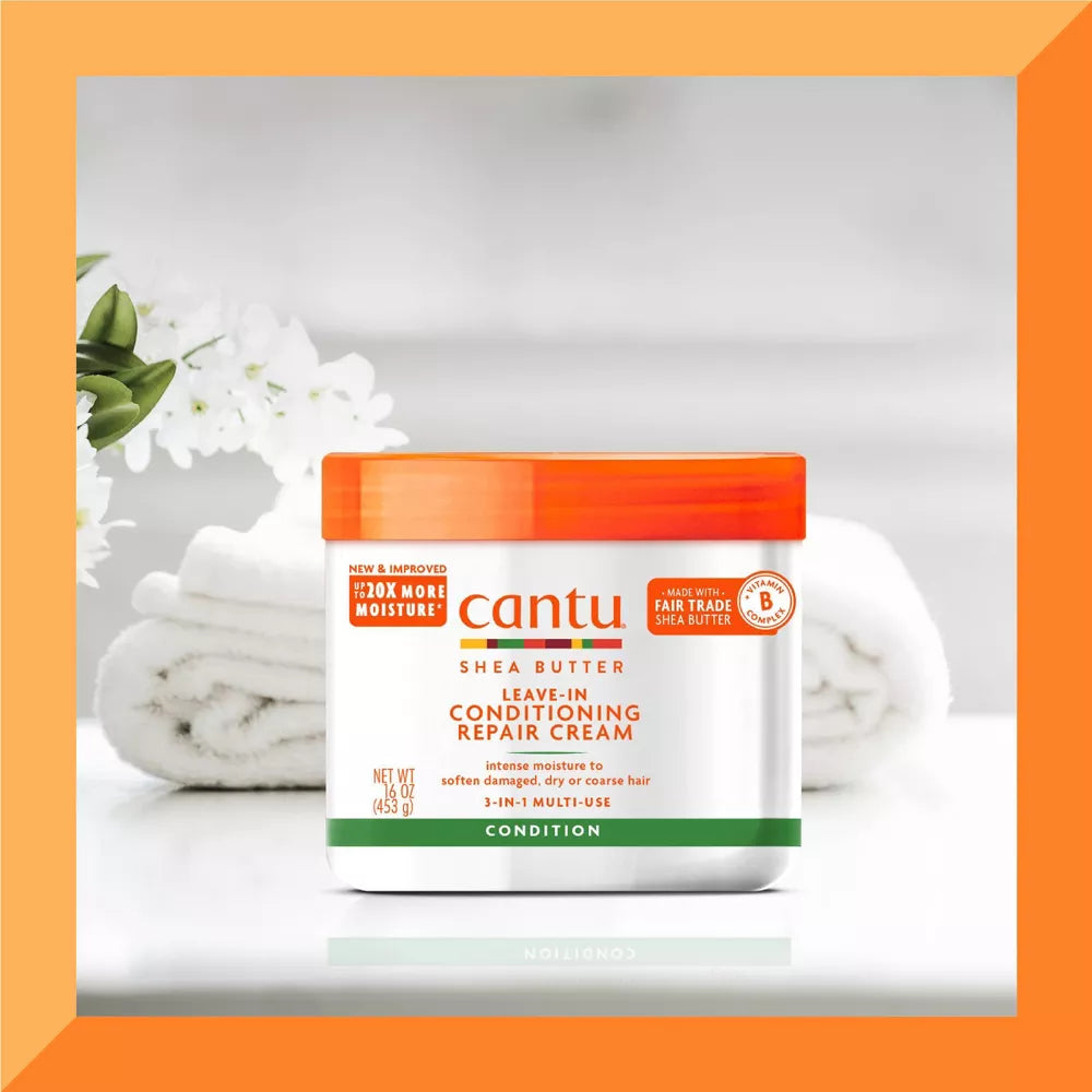 Cantu Shea Butter Leave-In Conditioning Repair Hair Cream 16oz