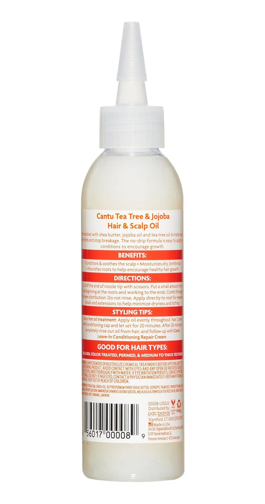 Cantu Shea Butter Tea Tree & Jojoba Hair and Scalp Oil