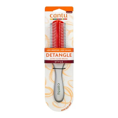 Cantu Ultra Glide Detangling Brush For Thick And Curly Hair