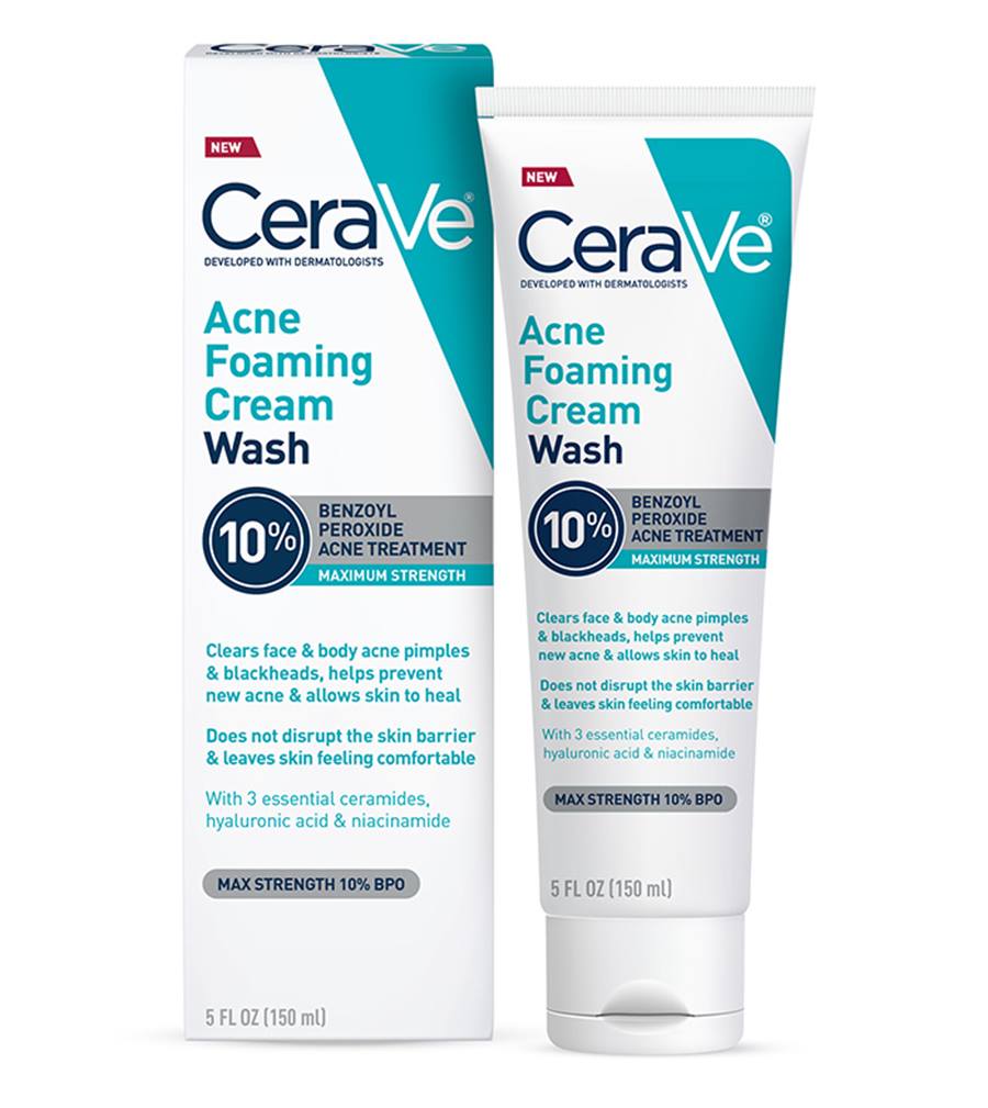CeraVe Acne Foaming Cream Cleanser 4%