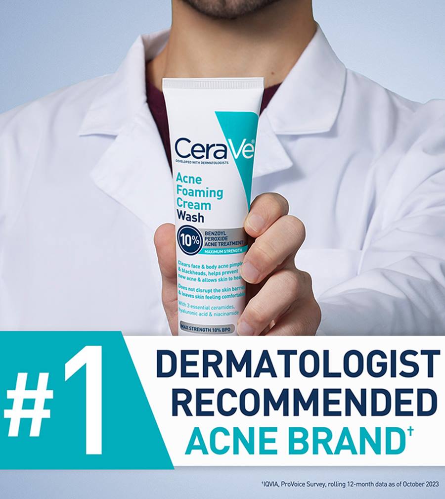 CeraVe Acne Foaming Cream Cleanser 4%