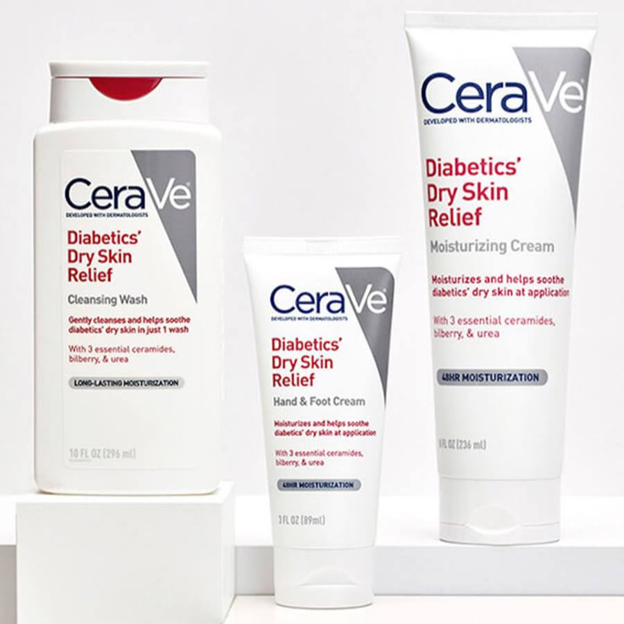 CeraVe Diabetics’ Dry Skin Relief Moisturizing Cream