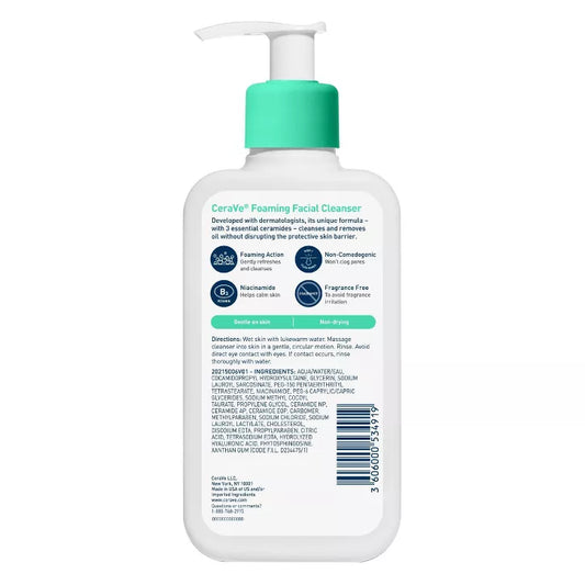 CeraVe Foaming Facial Cleanser