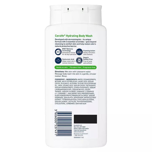 CeraVe Hydrating Body Wash