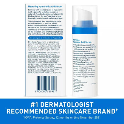 CeraVe Hydrating Hyaluronic Acid Serum