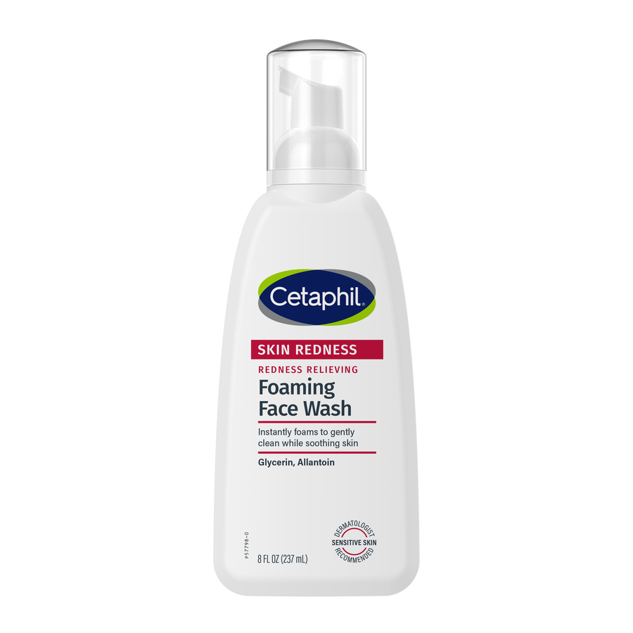 Cetaphil Foaming Face Wash For Redness Prone Skin 8 oz (237 ml)