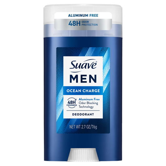 Suave Men Aluminum Free 48hr Odor Protection Deodorant