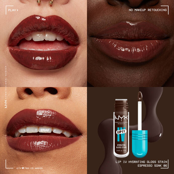 NYX Lip IV Hydrating Lip Gloss Serum