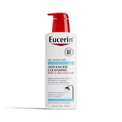Eucerin Advanced Cleansing Body Wash 16.9oz