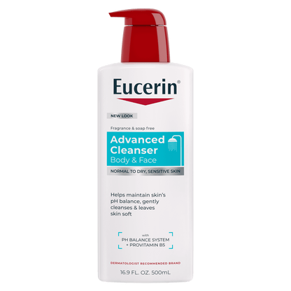 Eucerin Advanced Cleansing Body Wash 16.9oz - 1