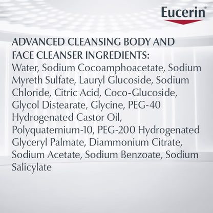 Eucerin Advanced Cleansing Body Wash 16.9oz - 3