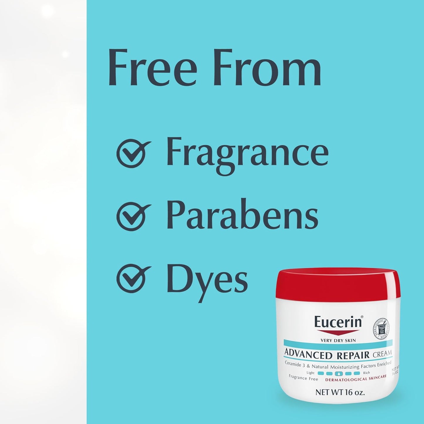 Eucerin Advanced Repair Cream 16oz - 1