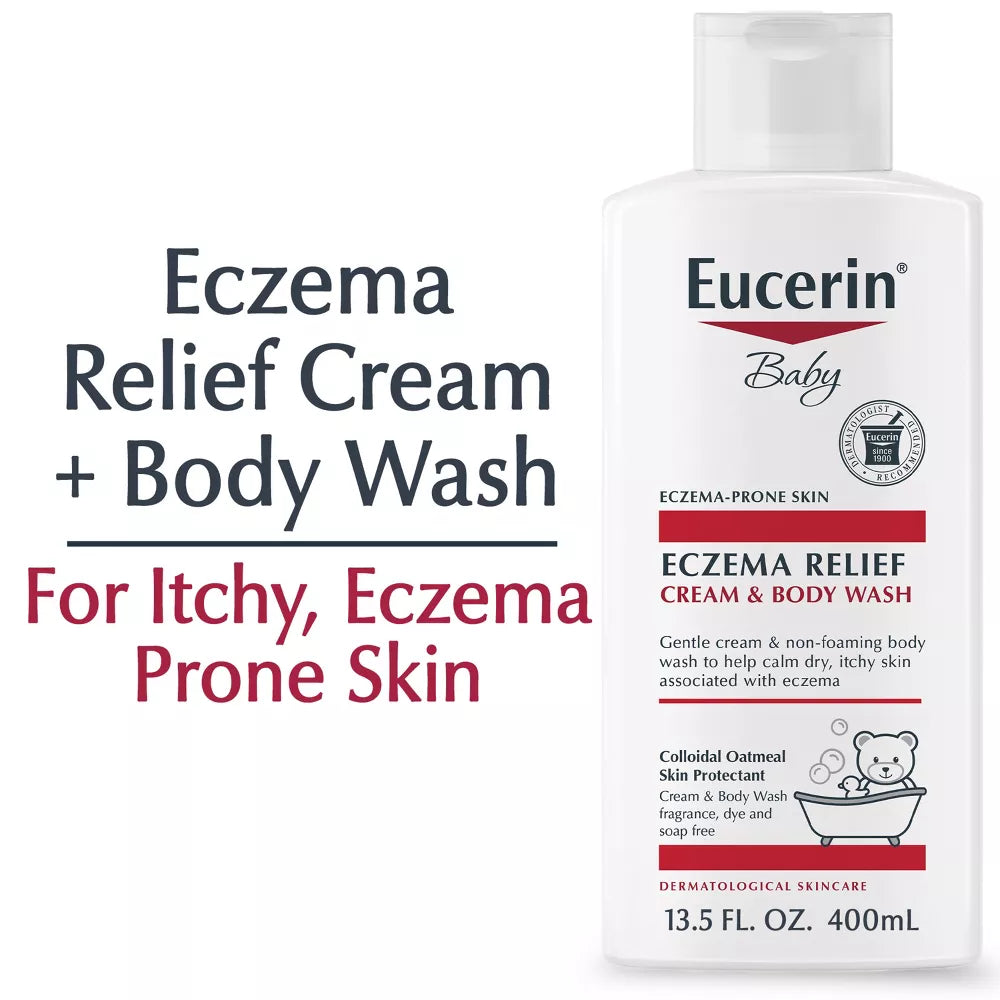 Eucerin Baby Eczema Relief Body Wash 13.5oz - 1