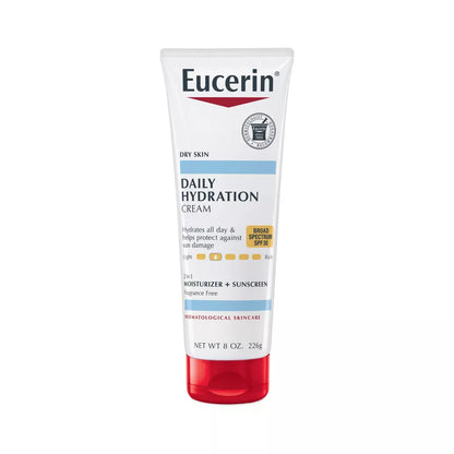 Eucerin Daily Hydration Cream W/ SPF 30 8oz