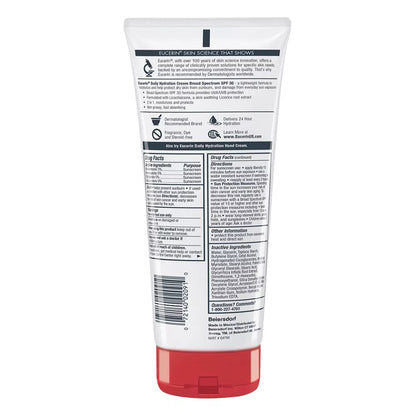 Eucerin Daily Hydration Cream W/ SPF 30 8oz - 1