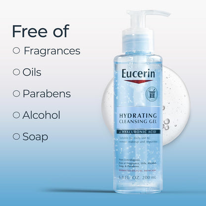 Eucerin Gentle Cleansing Hydrating Cleansing Gel - 3