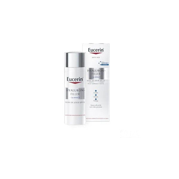 Eucerin Hyaluron-Filler + 3X Effect Soin De Jour SPF 15