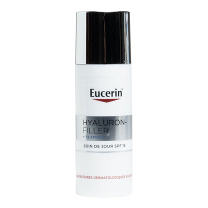 Eucerin Hyaluron-Filler + 3X Effect Soin De Jour SPF 15 .