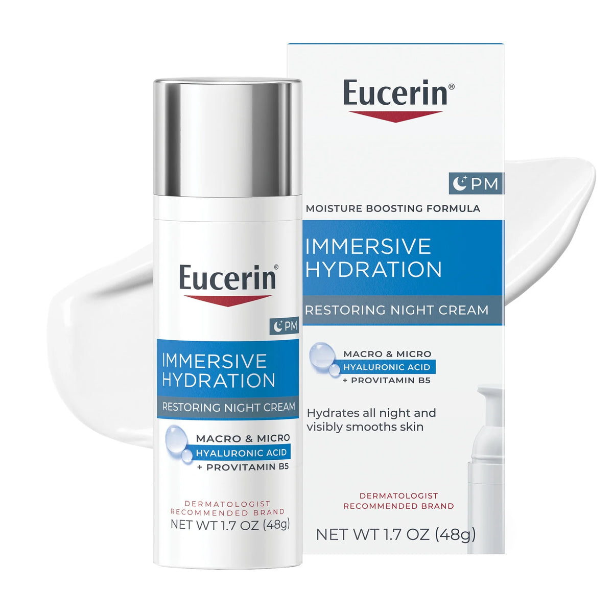 Eucerin Immersive Hydration Night Cream Pm