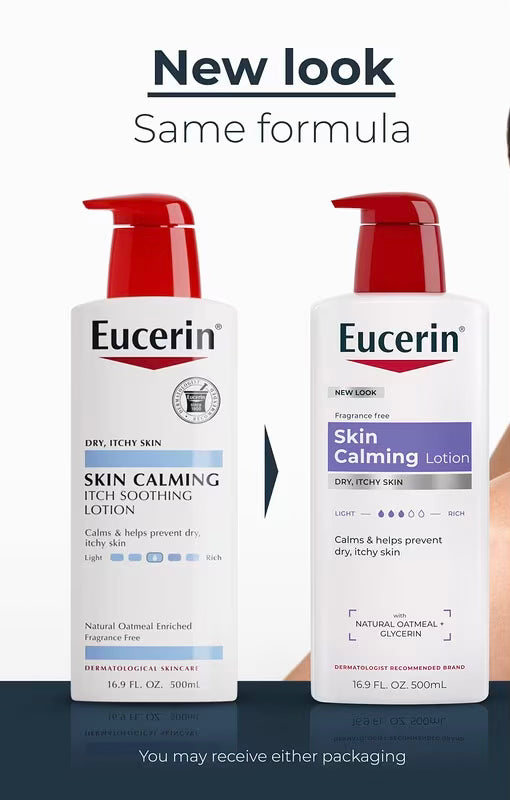 Eucerin Skin Calming Body Lotion For Dry, Itchy Skin 2