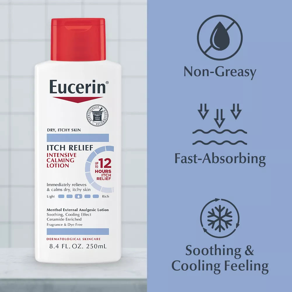 Eucerin Skin Calming Itch Relief Lotion 8.4oz - 2