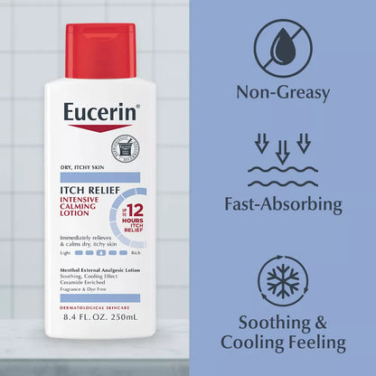 Eucerin Skin Calming Itch Relief Lotion 8.4oz - 2