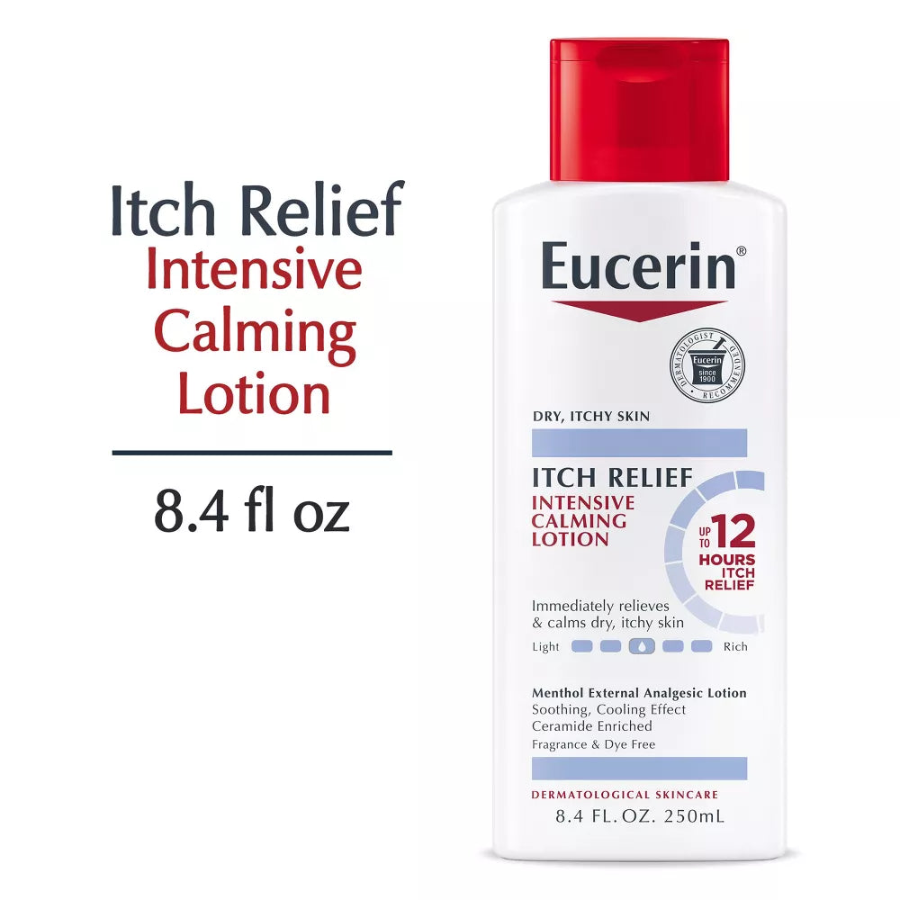 Eucerin Skin Calming Itch Relief Lotion 8.4oz - 3