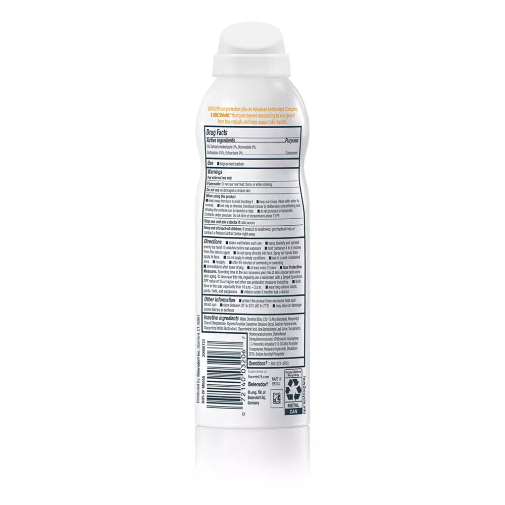 Eucerin Sun Advanced Hydration Spray SPF 50 6oz 1