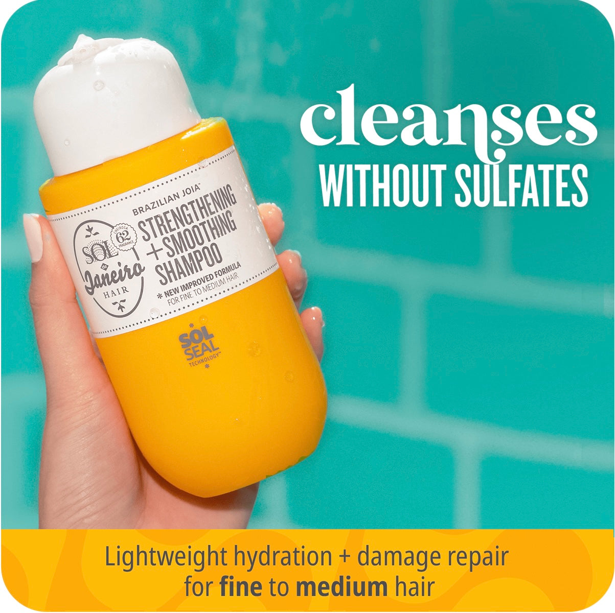 Sol De Janeiro Strengthening + Smoothing Shampoo
