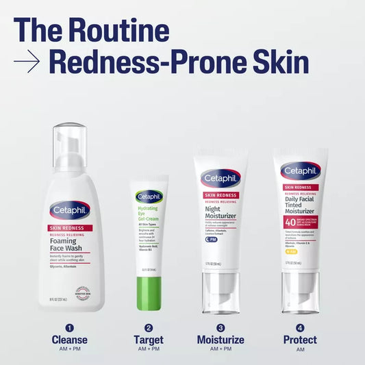 Cetaphil Foaming Face Wash for Redness Prone Skin