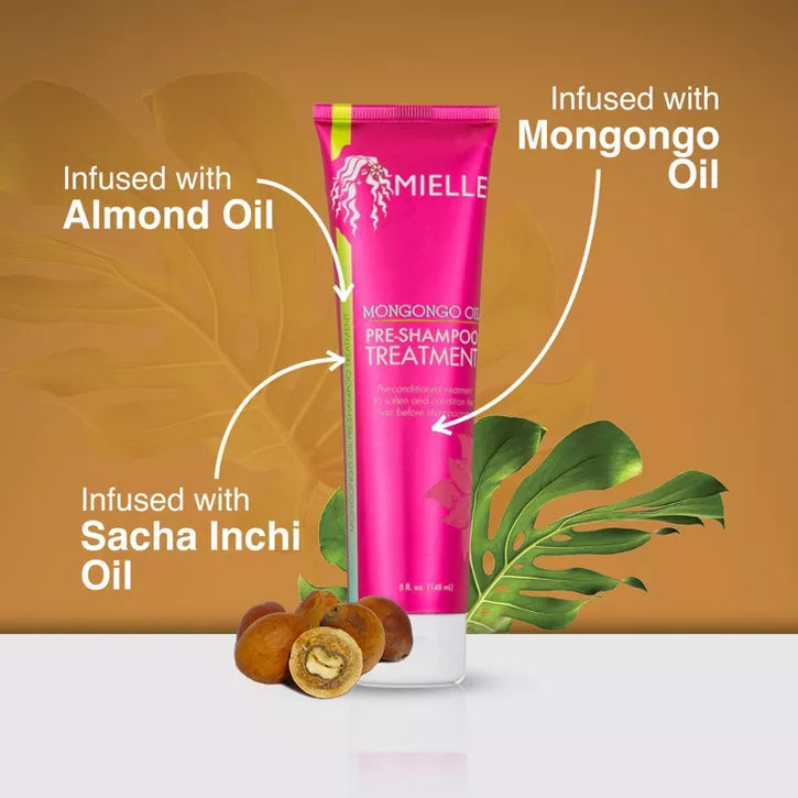 Mielle Organics Mongongo Oil Preshampoo Treatment 5 oz