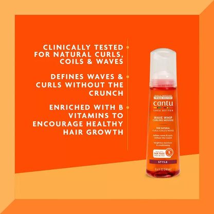 Cantu Wave Whip Curling Mousse