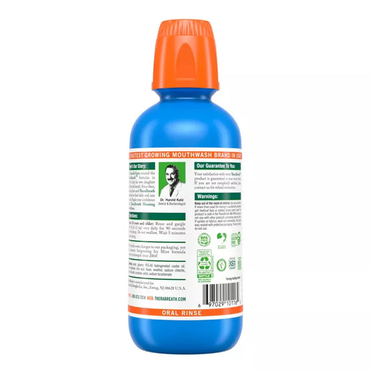 TheraBreath Fresh Breath Mouthwash - Icy Mint