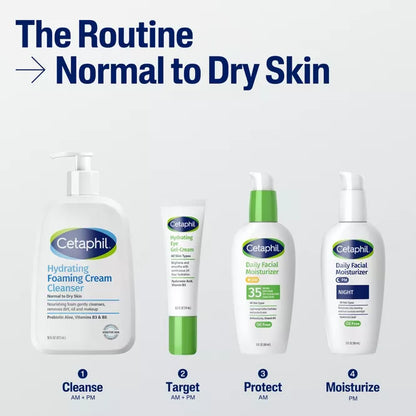 Cetaphil Hydrating Foaming Cream Cleanser