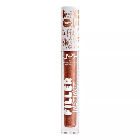 NYX Filler Instinct Plumping Lip Polish, Lip Plumper Gloss - 04 Cheap Fills
