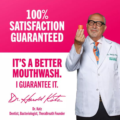 TheraBreath Anticavity Fluoride Mouthwash - Sparkle Mint