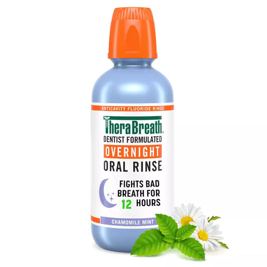 TheraBreath Overnight Mouthwash - Chamomile Mint