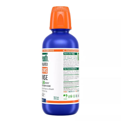 TheraBreath Healthy Gums Mouthwash Antigingivitis - Clean Mint