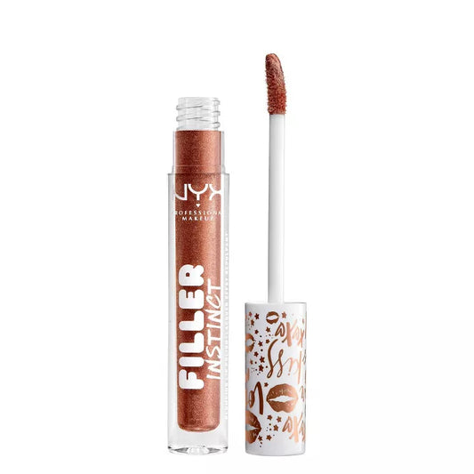 NYX Filler Instinct ملمع شفاه ممتلئ، غلوس ممتلئ للشفاه - 04 Cheap Fills