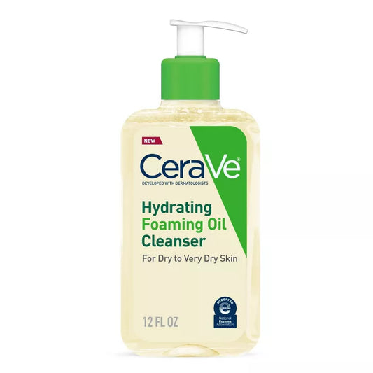 CeraVe منظف زيتي رغوي مرطب -