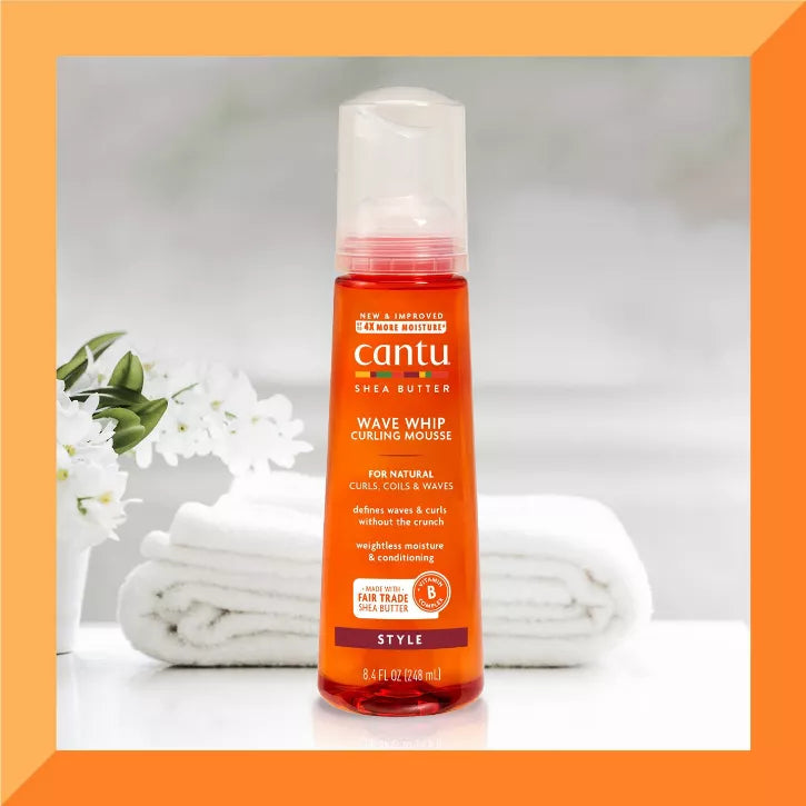 Cantu Wave Whip Curling Mousse