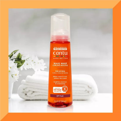 Cantu Wave Whip Curling Mousse