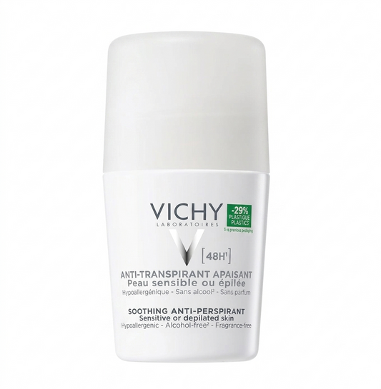 Vichy Anti-Perspirant 48hr Roll-On Deodorant (Sensitive Or Depilated Skin)