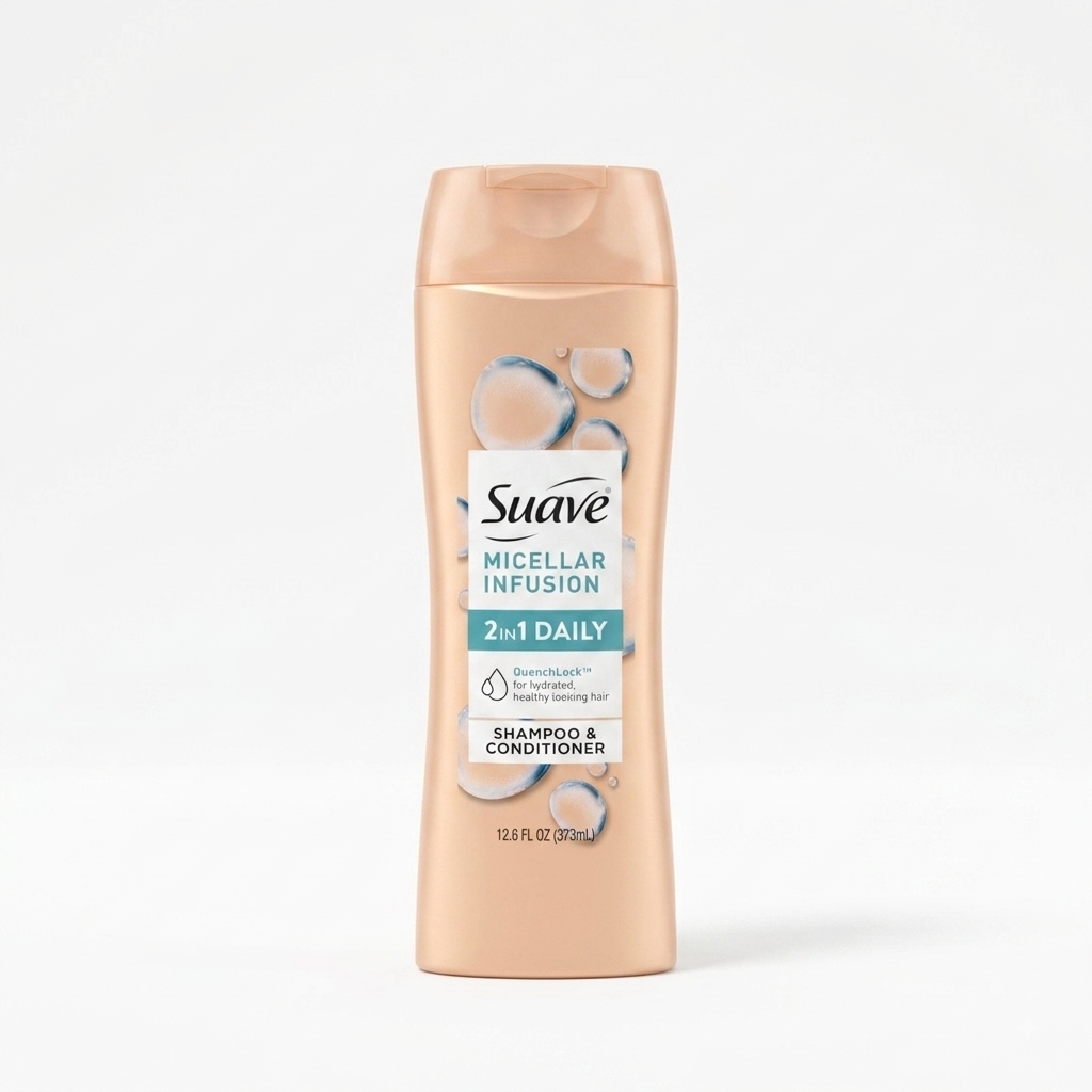 Suave Shampoo + Conditioner 2-In-1 Daily