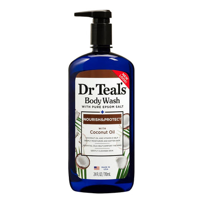 غسول الجسم دكتور تيلز Dr Teal's Body Wash بالزيوت العطرية