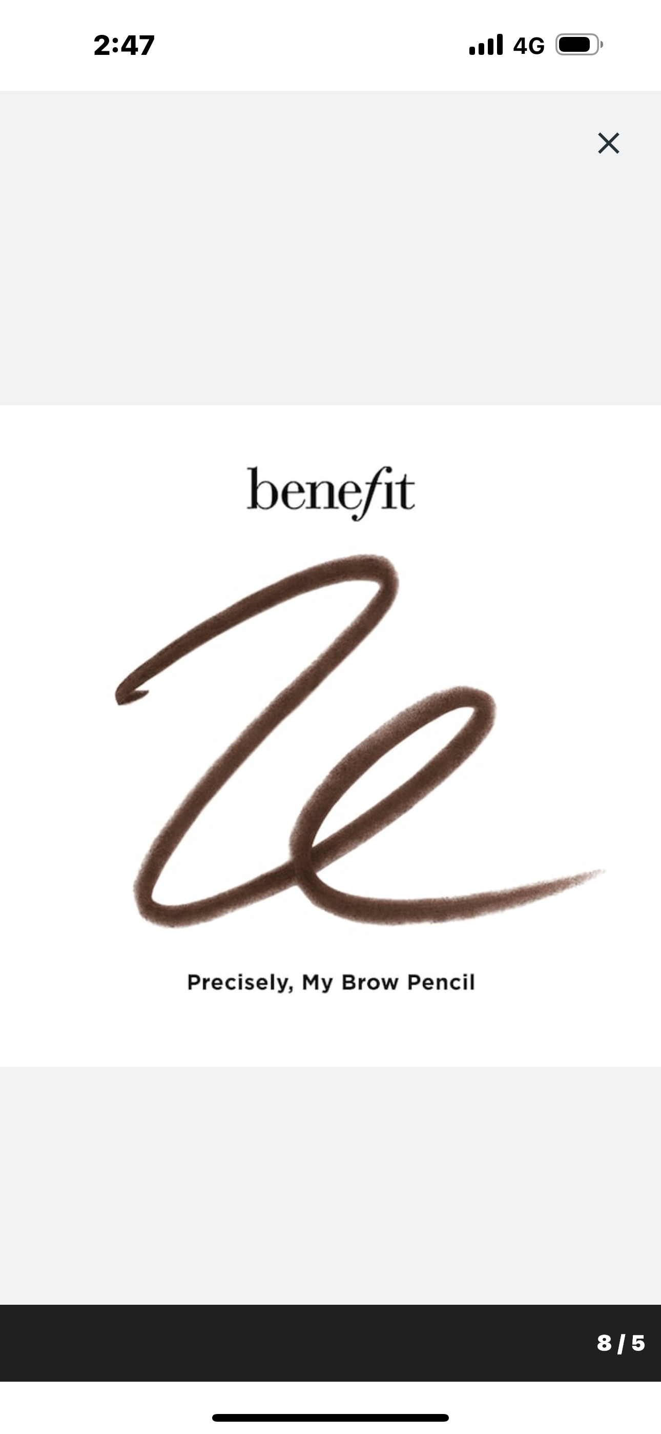 Benefit Precisely, My Brow Pencil