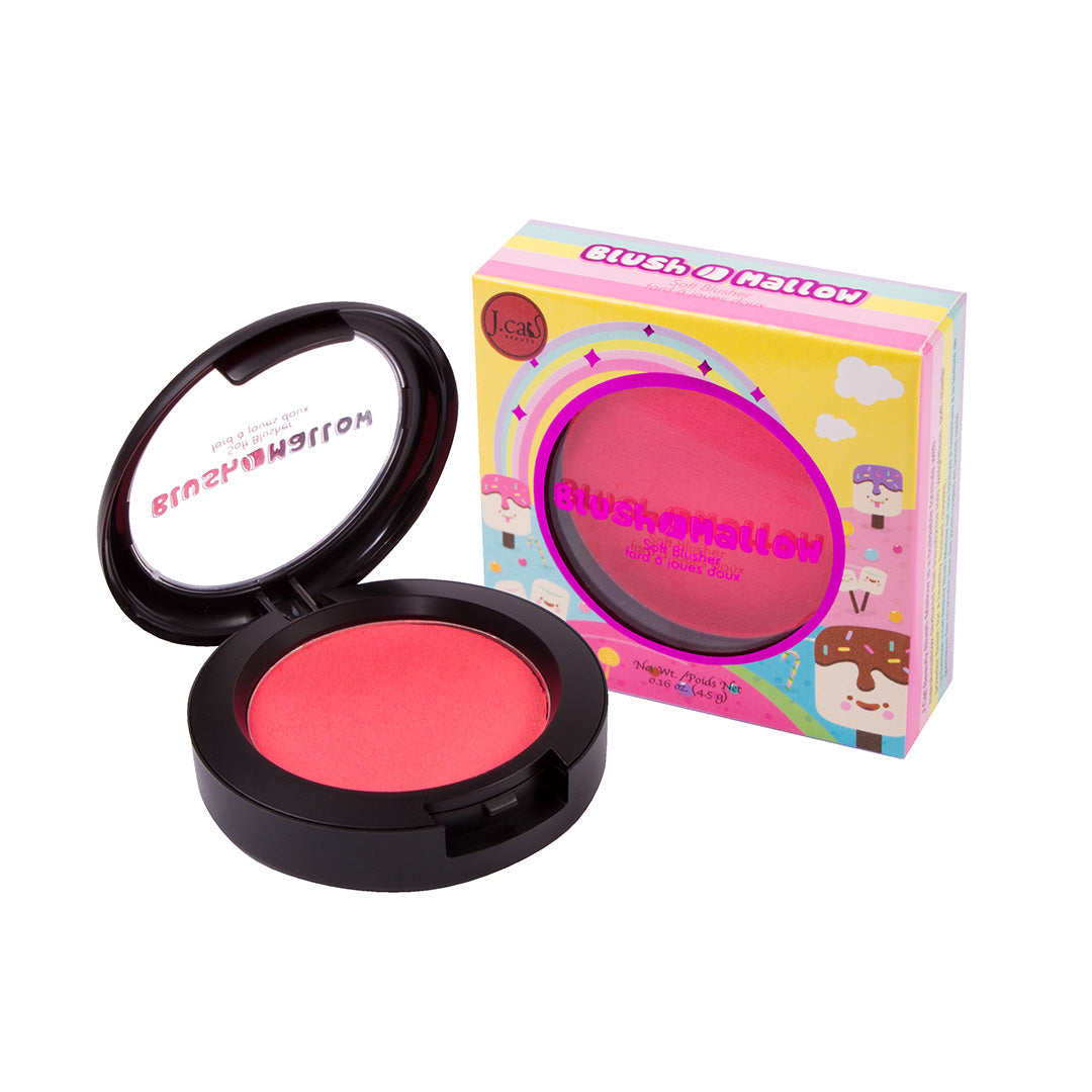 J. Cat Blush Mallow Soft Blusher - BLM112 TUTTI FLUFFY 2
