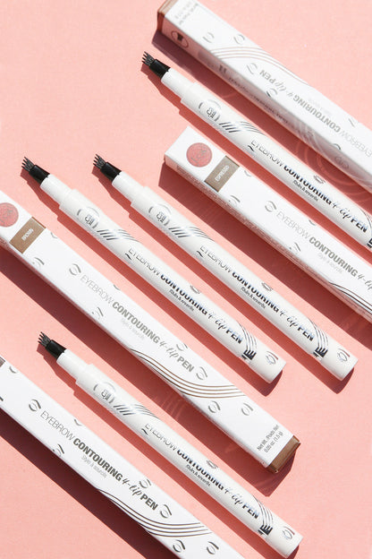 J. Cat Eyebrow Contouring 4-Tip Pen - ETP102 Brown 1